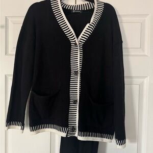 Amazon Women's Black Sweater Set